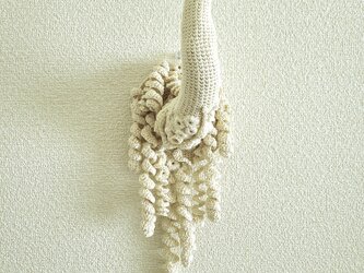 150.手編みのツノオブジェ〈Rinoceros  サイ〉の画像