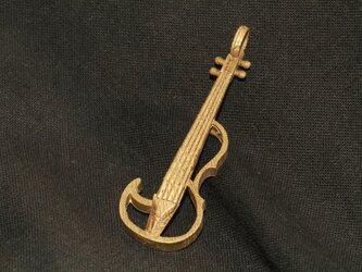 エレキバイオリン　真鍮製アクセサリーの画像