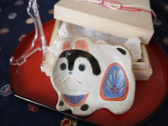 【ギフトセット】豆皿『犬はりこ』の画像