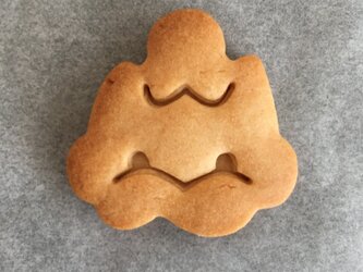 サンタ猫　クッキー　型の画像