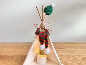【クリスマスセット】-tipino-/帆布のミニティピーの画像