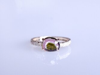 ウォーターメロントルマリン K10リング GRADINA(グラディナ)の画像