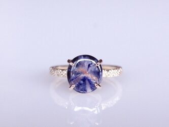 トラピッチェサファイア K10リング GRADINA(グラディナ)の画像