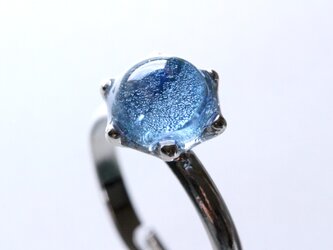 氷石glass ring ~blue~の画像