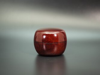 Urushi Box     摺漆浅黄色漆(花梨)の画像