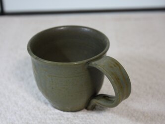 チューリップ型の外開きコーヒーカップ　小の画像