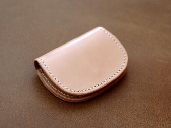 手縫いのシンプルコインケース【受注製作】の画像