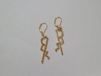 Scribble pierce(earring)の画像