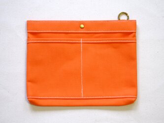 B5サイズバッグインバッグ/オレンジの画像