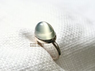 K10WG[月兎のmoonstone]ringの画像