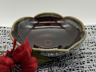 花びら中鉢　　【手仕事　民藝　和　陶器】の画像