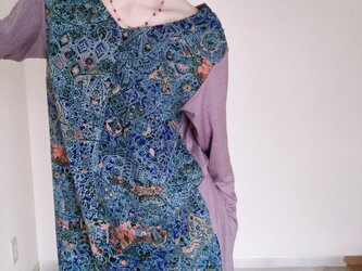 MLサイズ型紙　バッククロスワンピース　キモノから作る世界に一つのお洋服　B88の画像