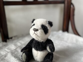 ころりんパンダ(黒×白)の画像