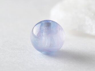 ガラスアクセサリー【藤】縞の小石　SS264の画像