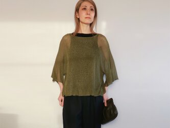 ◆即納◆Lesath[レサト] カバー・トップス3 / オリーブ・グリーンの画像
