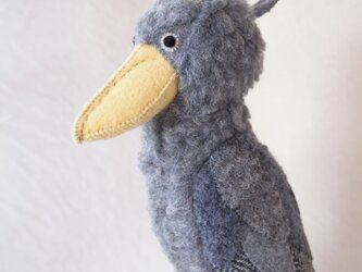 【受注制作】ハシビロコウさんの画像