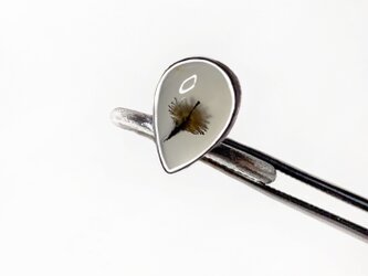 一点もの Dendritic Agate リング シルバー No.22/ 受注制作の画像