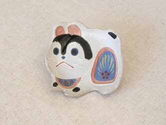 豆皿　『犬はりこ』の画像