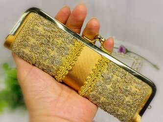 大人女子の仕分けの出来るリボンのコインケース　NO.104の画像
