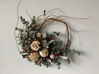 atelier blugra八ヶ岳〜雲龍柳とユーカリWreathの画像