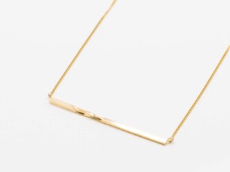 Twist bar necklaceの画像