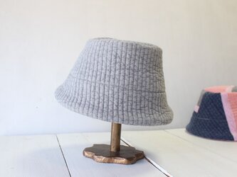 NUBI HAT BAKETSU GRAY【M58】の画像