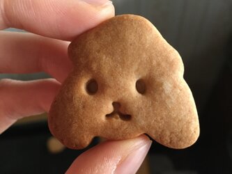 プードル　クッキー　型の画像