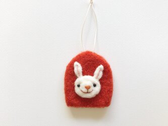 鍵のセーター　bunny  keycase  orangeの画像