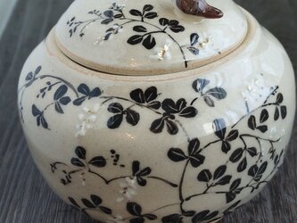 山萩【陶器の蓋物】の画像
