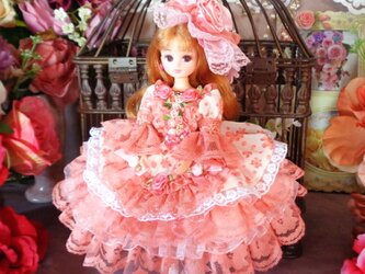ロリータロマンス アンティークローズの可憐でキュートなエプロンドールドレス豪華５点セットの画像