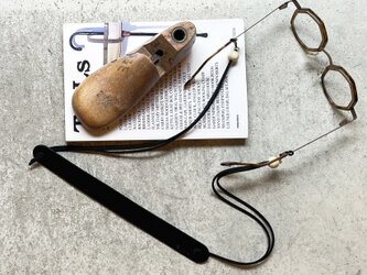 megane strap（メガネストラップ）:ブラックの画像