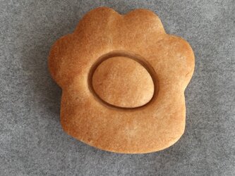 手描きの肉球　クッキー　型の画像