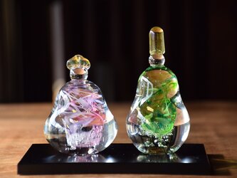 ガラスのお雛様の画像