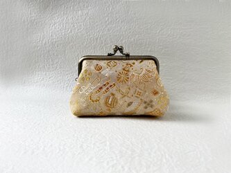 宝尽くし　吉祥八宝文　がま口の画像