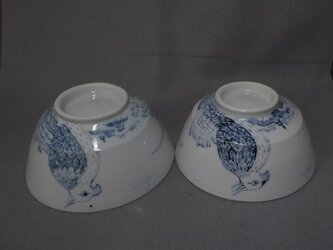 夫婦茶碗　一富士二鷹三茄子の画像