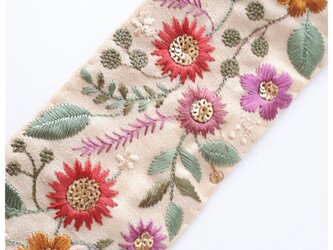 20％off❗インド刺繍リボン b－パープル系 30cmの画像