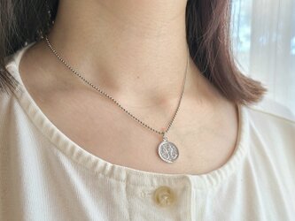 【選べる12星座】The Zodiac Sign Coin Necklace / SV925 / サージカルステンレスの画像