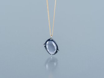 ウォータードロップ スピネルのネックレス JE01218の画像