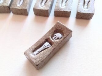 再出品 ガイコツ箸置き□の画像