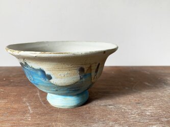 水色ピンク　茶碗　飯碗の画像