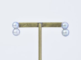 Akoya pearl / K14WG Pierce 【Studs pierce】の画像