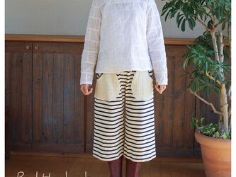 [予約販売] ボーダーとアランマリンキュロットの画像