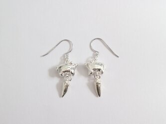 【Silver925】Rock Pig pierce(earring)の画像