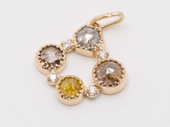 Wish wreath pendant champagne beigeの画像