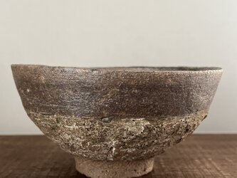 焼締&泥彩　茶碗　小(small)の画像
