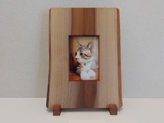 フォトフレーム　～置き･壁掛け兼用　ホオノキ～の画像