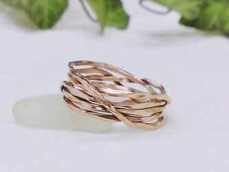 Spiral ring（銅）の画像