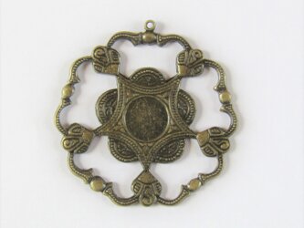 ネックレスモチーフ　台 vintage materialの画像