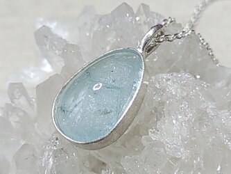aquamarine＊*925 pendantの画像