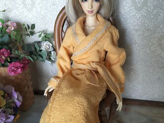 SDタイプ用　卵色のバスローブの画像